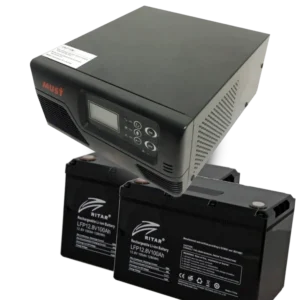 MUST EP20-R1000W + 2x LFP12.8V100AH G24 Комплект ДБЖ + АКБ