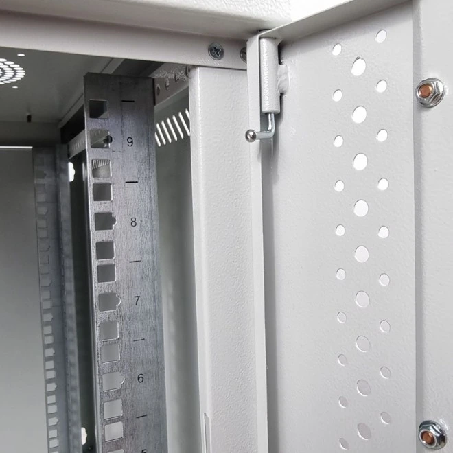 EServer 9U 600х350х503 скло, сіра Шафа - Зображення 4