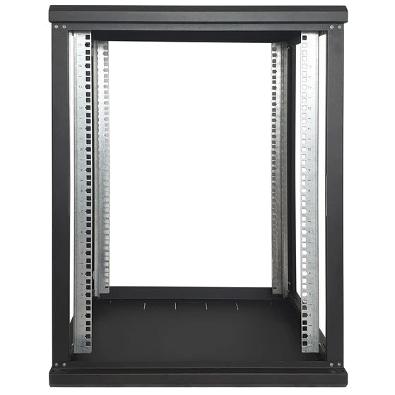 EServer 12U 600х500х637 скло, чорна Шафа - Зображення 3