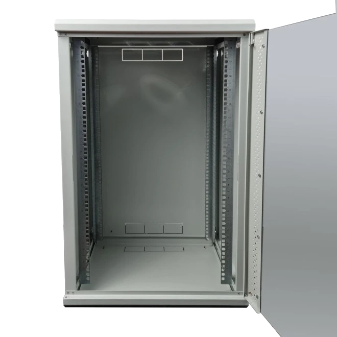 EServer 15U 600х500х773 скло, сіра Шафа - Зображення 3