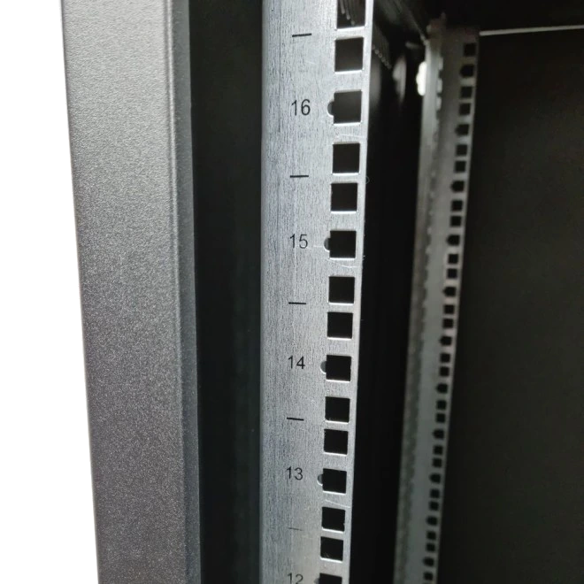 EServer 18U 600х500х907 скло, чорна Шафа - Зображення 3