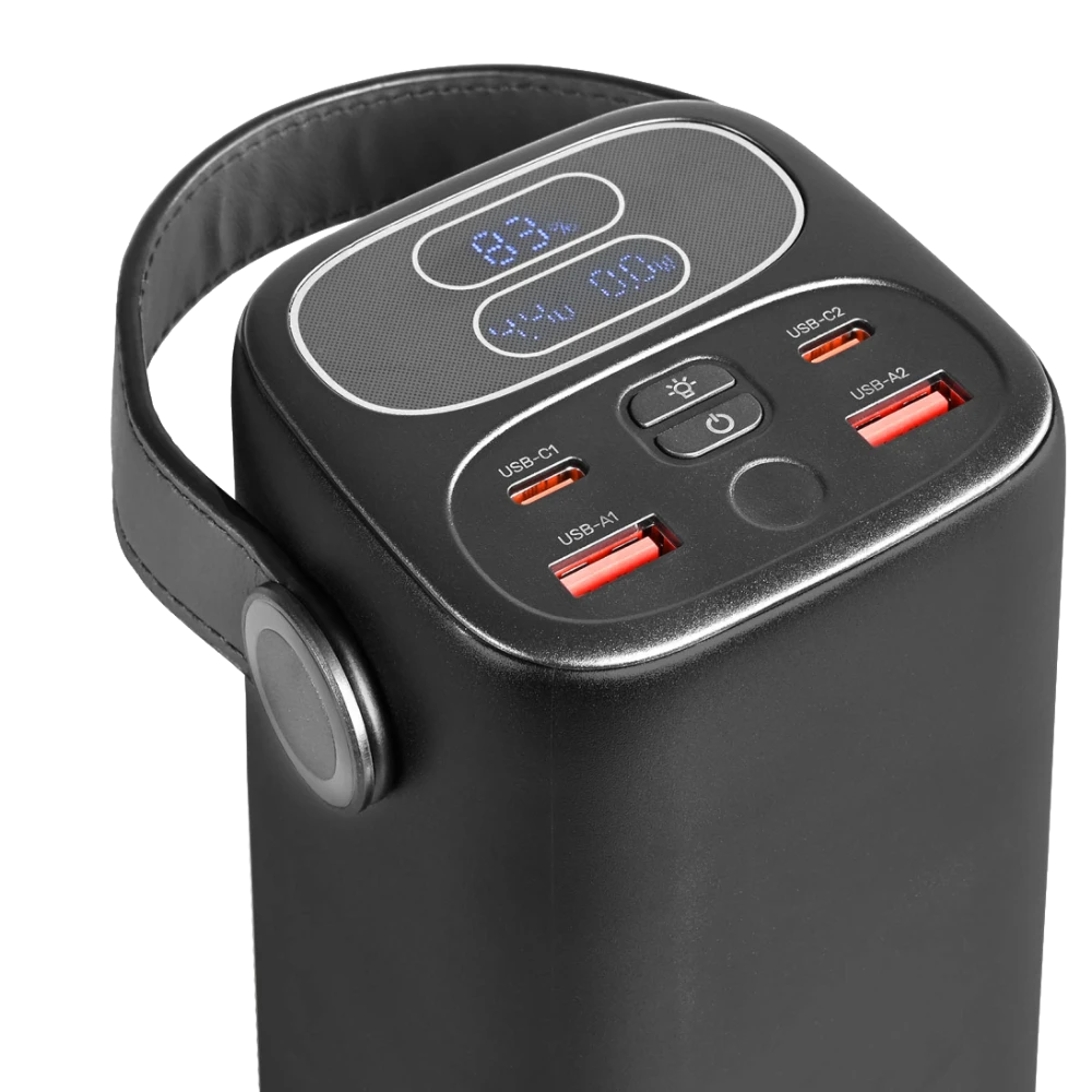 Videx TITANUM WC40 PD65W Black 40000mAh Повербанк - Зображення 3
