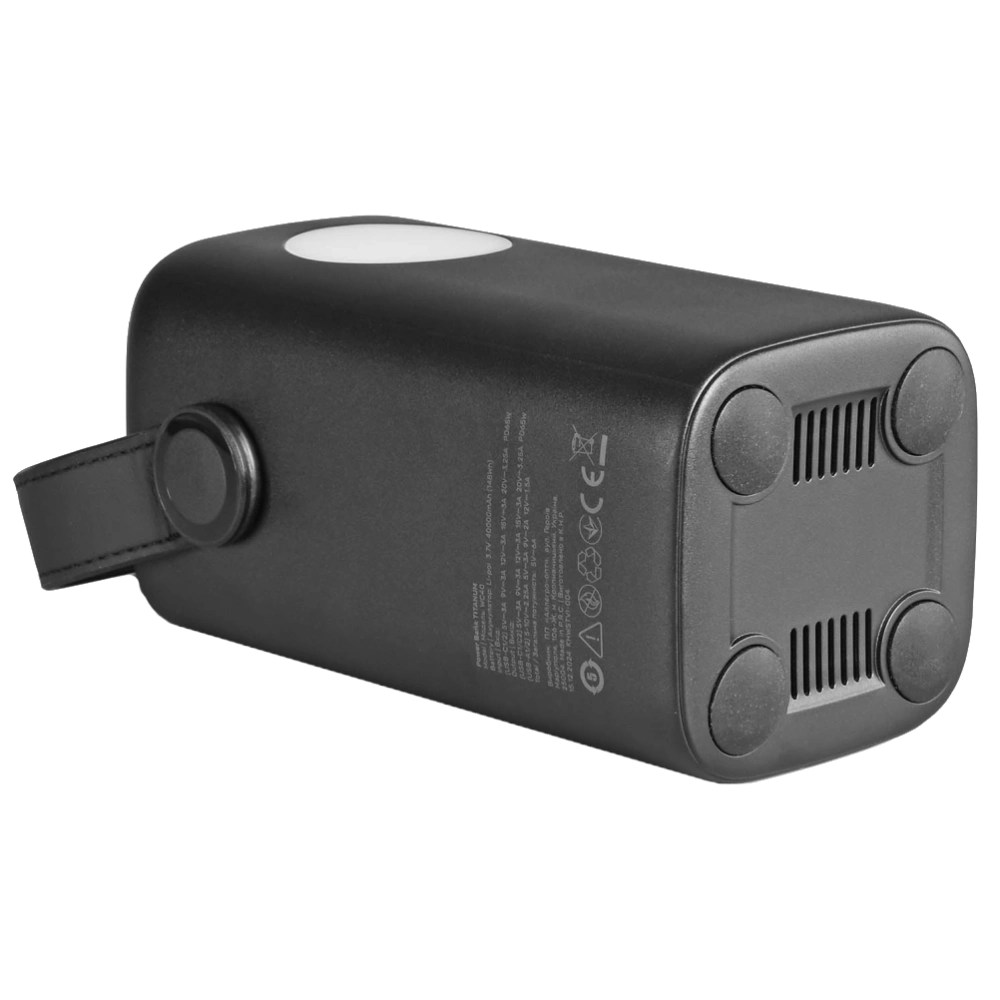 Videx TITANUM WC40 PD65W Black 40000mAh Повербанк - Зображення 5