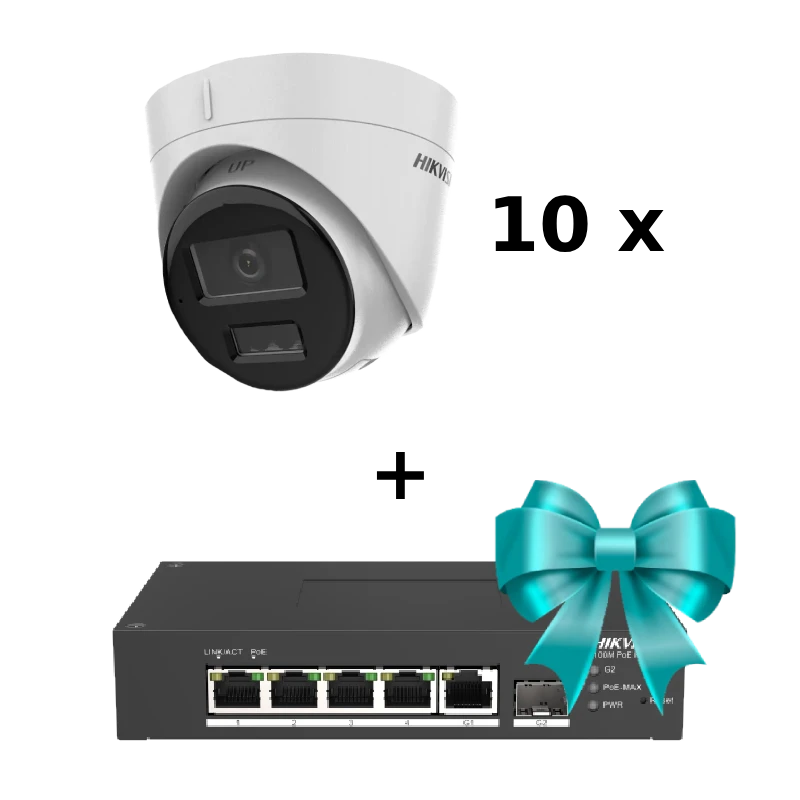 DS-2CD1343G2-LIUF 4МП (4мм) із мікрофоном IP відеокамера Hikvision
