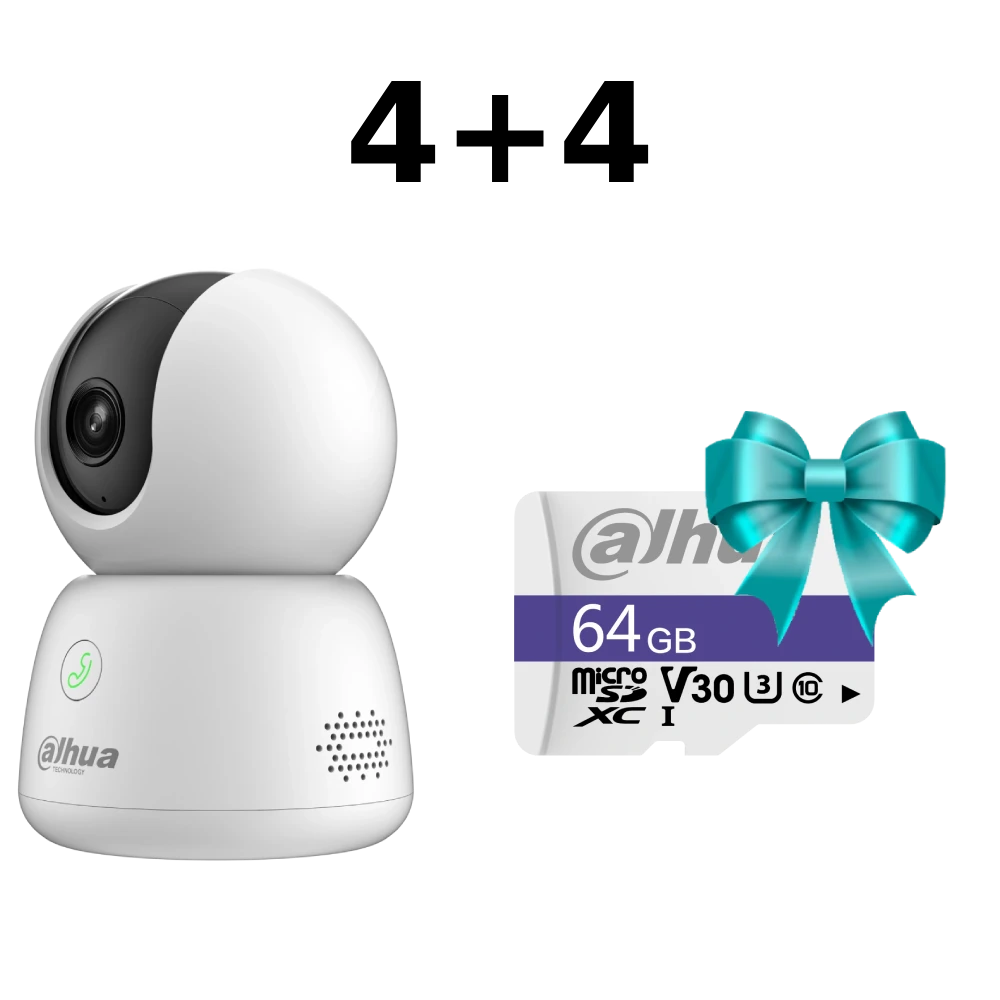 DH-H5B 5МП Wi-Fi панорамна Комплект Dahua 4+4