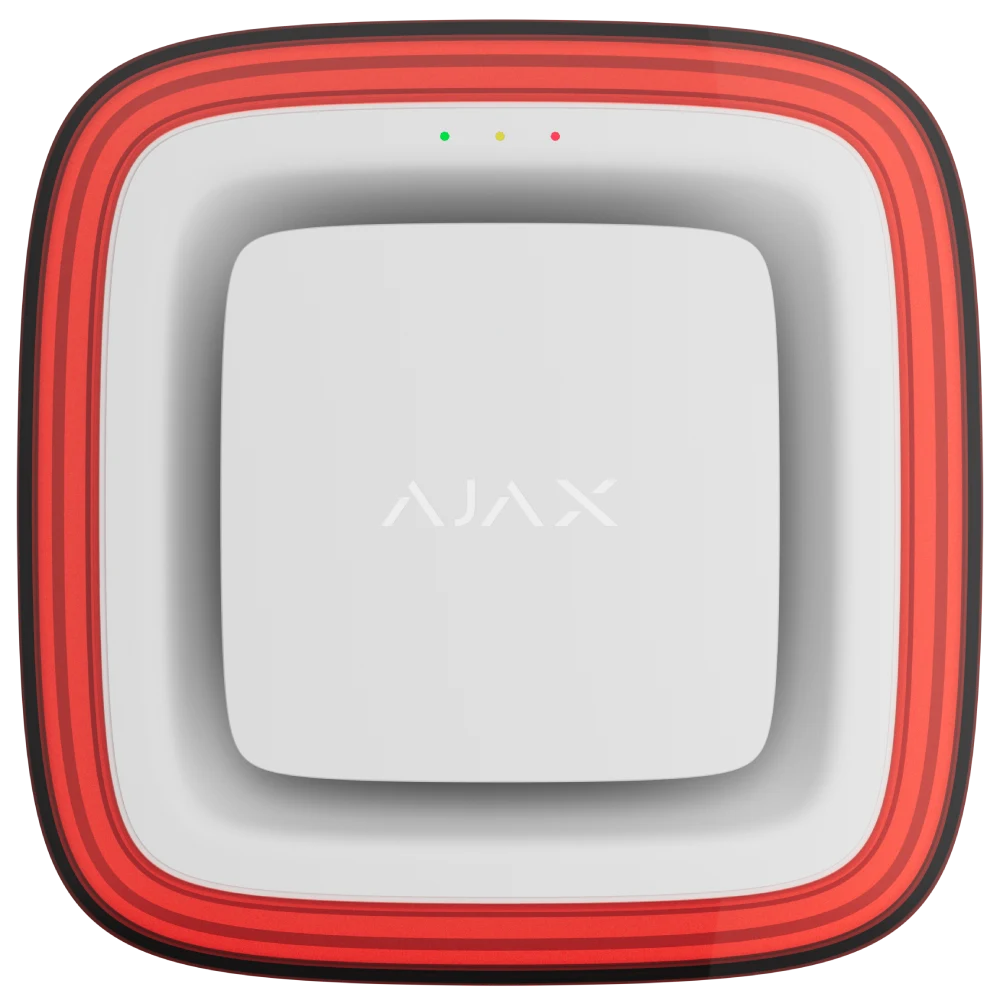 Ajax EN54 FireProtect (Sounder/VAD) white пожежний світлозвуковий Cповіщувач