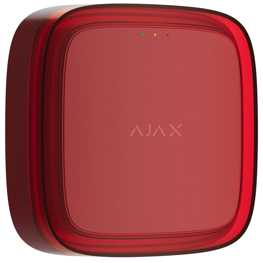 Ajax EN54 FireProtect (VAD) red пожежний світловий Cповіщувач - Зображення 3