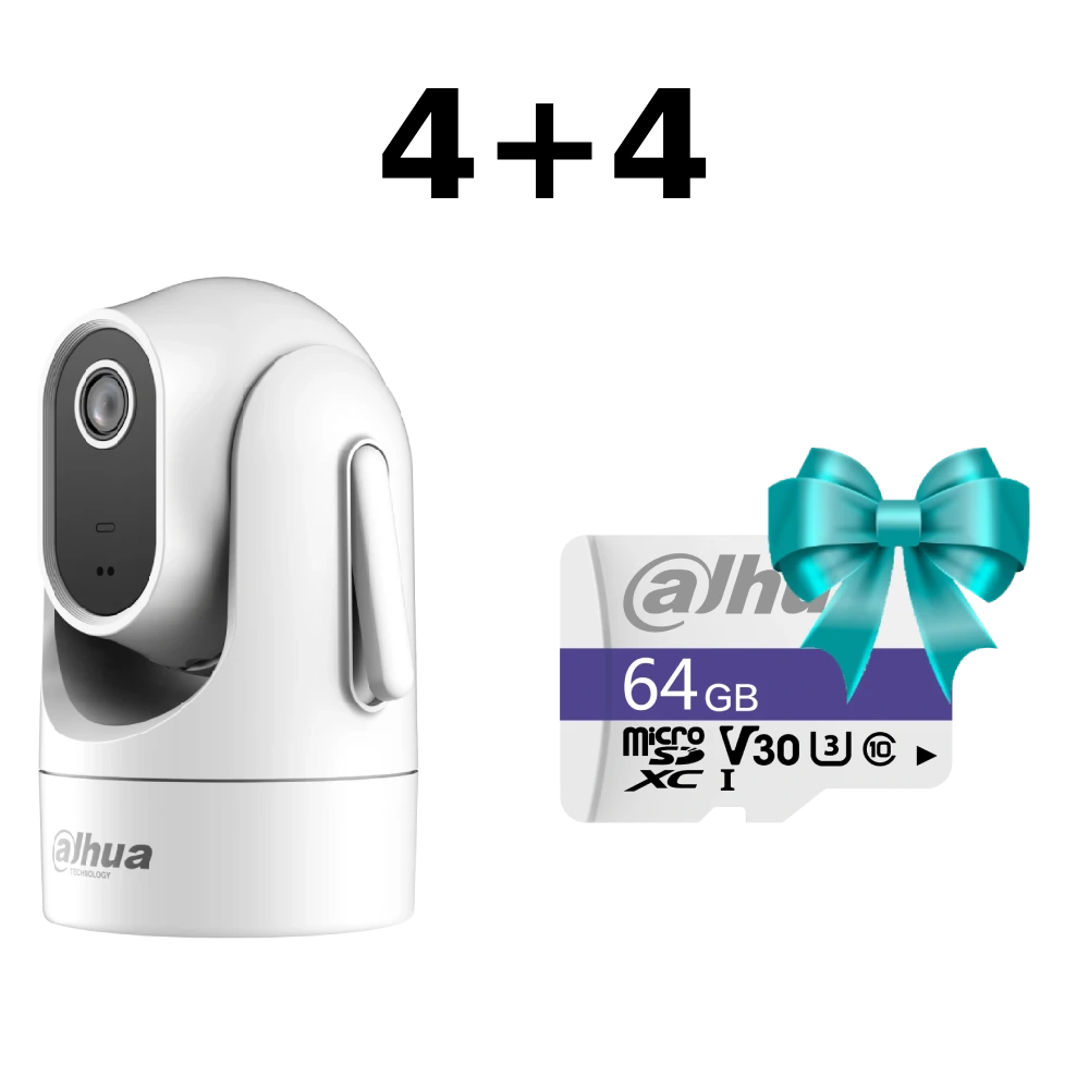 DH-SD-H4C 4МП (4мм) Wi-Fi Комплект Dahua 4+4