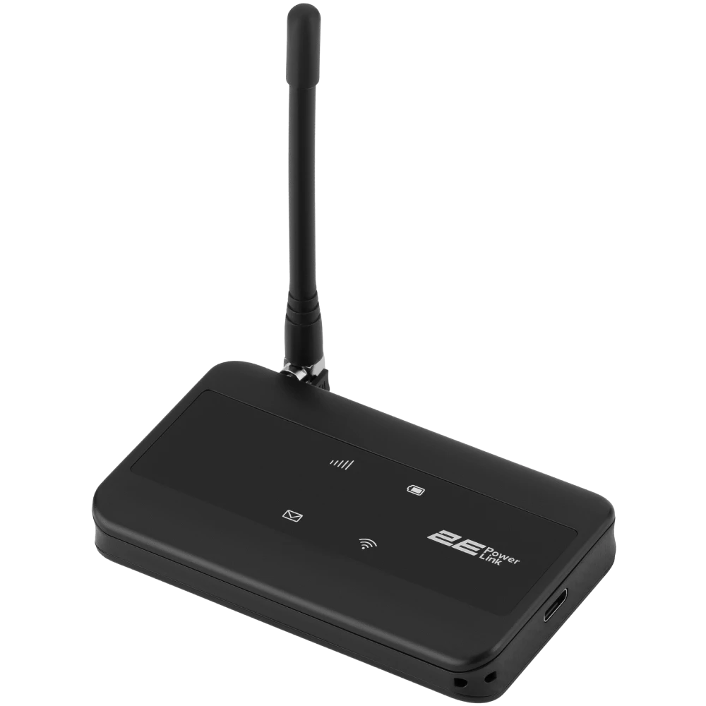 2E PowerLink (MiFi-2) LTE Wi-Fi4 1xType-C 1xCRC9 2100мА•год Мобільний маршрутизатор