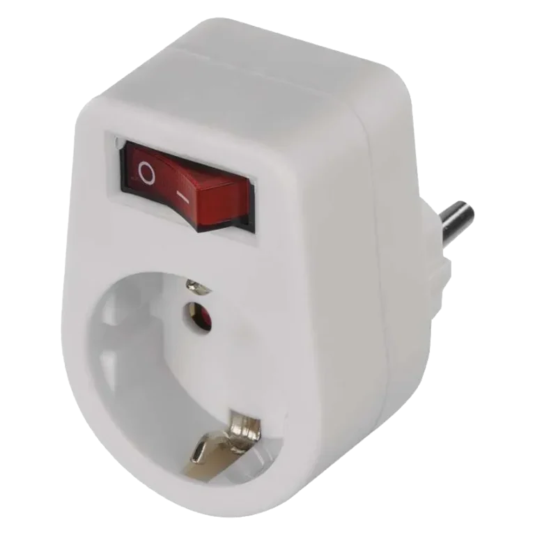 schuko-white-switch
