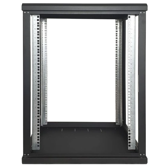 EServer 12U 600х350х637 скло, чорна Шафа - Зображення 3