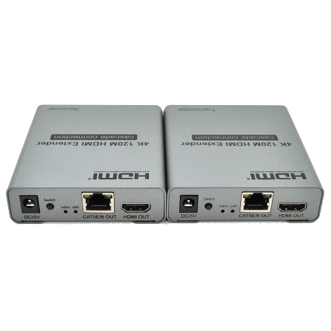 HDMI по UTP кабелю з управлінням до 120м Одноканальний активний подовжувач - Зображення 4