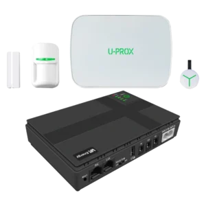 U-Prox MPX G White + Mini UPS у подарунок Комплект охорони