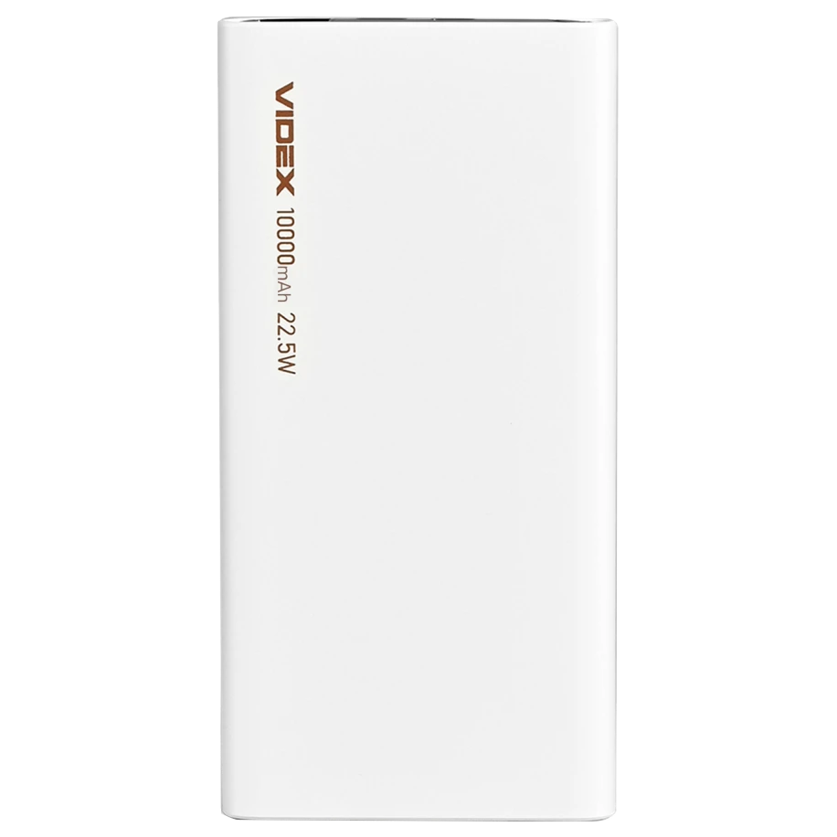 VIDEX VPB-310 22.5W White 10000mAh Повербанк