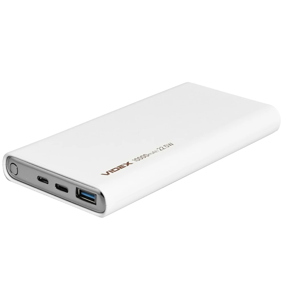 VIDEX VPB-310 22.5W White 10000mAh Повербанк - Зображення 5