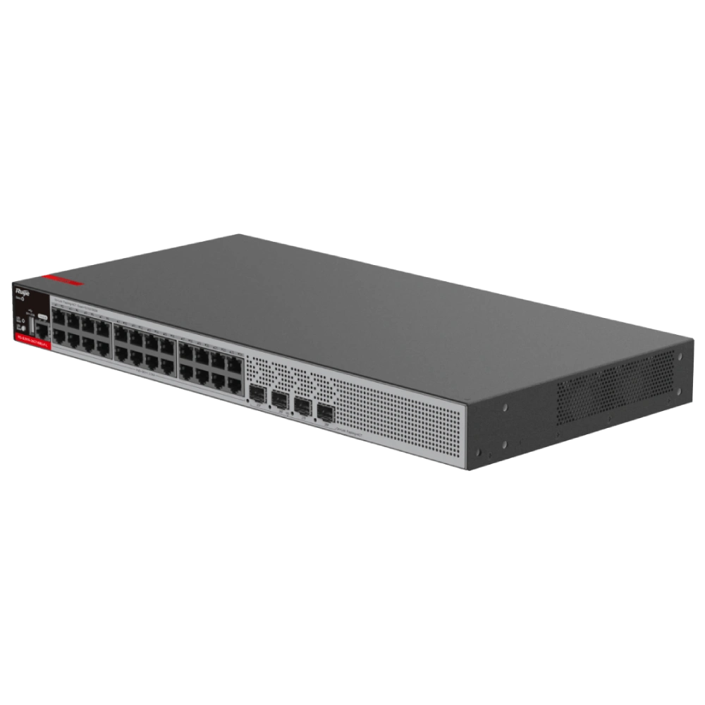 Ruijie RG-S2915-24GT4MS-P-L PoE+ Layer 2+ Комутатор 28 портів керований - Зображення 3