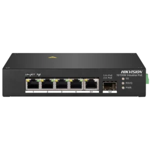 Hikvision DS-3T0306HP без БЖ Комутатор 4 порти некерований