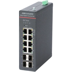 Hikvision DS-3T1512HP-SI-8P4FKIT(240W) Комутатор 8 портів керований