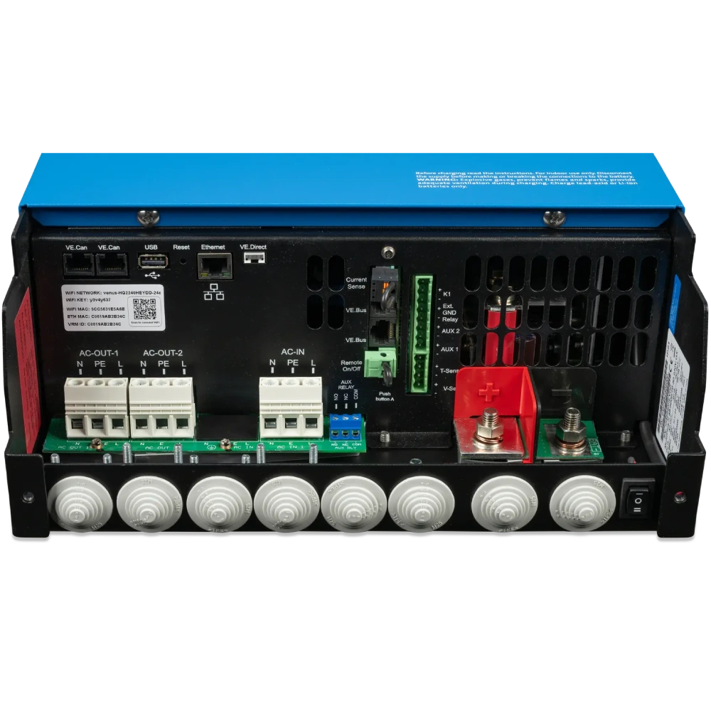 VictronEnergy MultiPlus-II 48/4k5/55-32 GX 230V однофазний чиста синусоїда Інвертор - Зображення 3