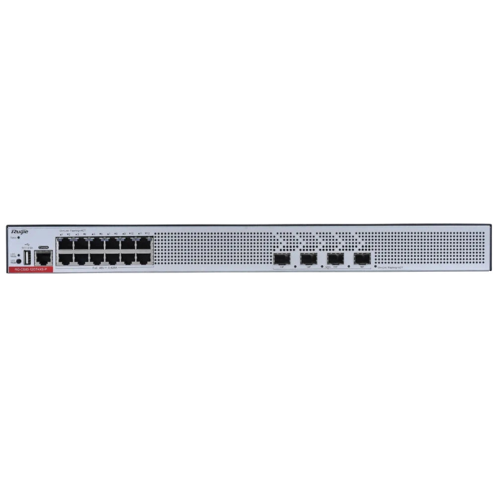 Ruijie RG-CS83-12GT4XS-P L3 POE Комутатор 12 портів керований