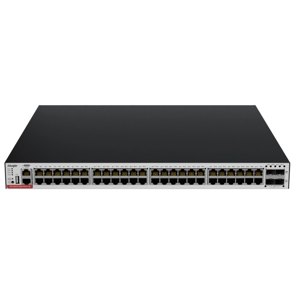 Ruijie RG-CS83-48GT4XS-PD L3 POE Комутатор 24 порти керований