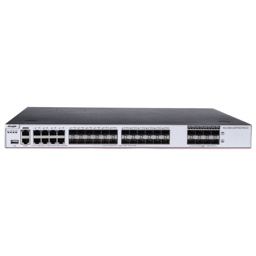 Ruijie RG-CS85-24SFP/8GT8XS-D Комутатор 24 порти керований