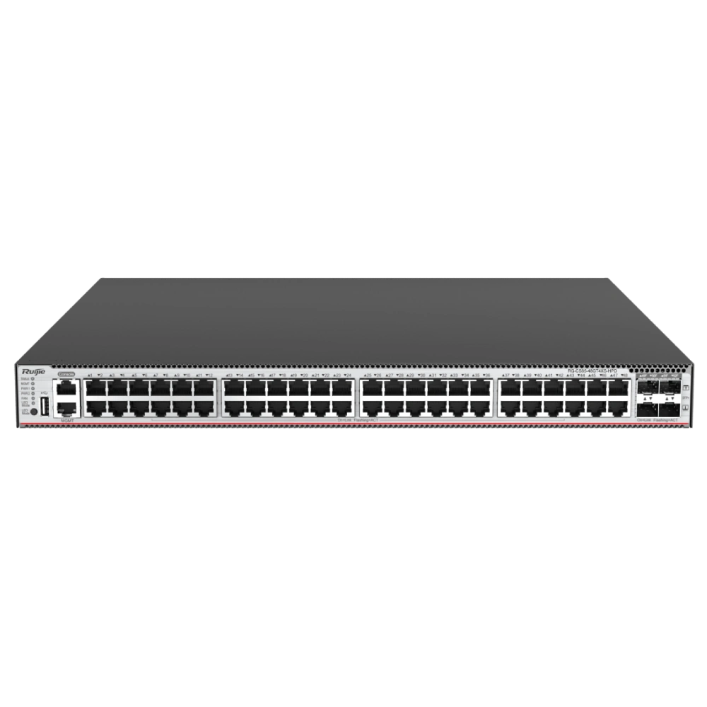 Ruijie RG-CS85-48GT4XS-HPD L3 POE Комутатор 48 портів керований