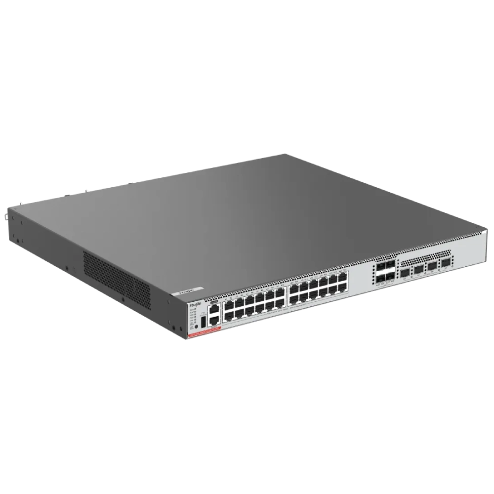 Ruijie RG-CS86-24XMG4XS4VS-UPD POE Full 1GE/2.5GE/5GE/10GE Комутатор 24 порти керований - Зображення 3