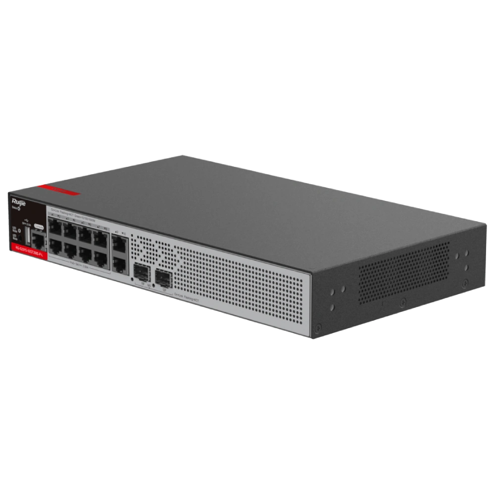 Ruijie RG-S2915-10GT2MS-P-L Layer 2+ PoE+ Комутатор 12 портів керований - Зображення 3