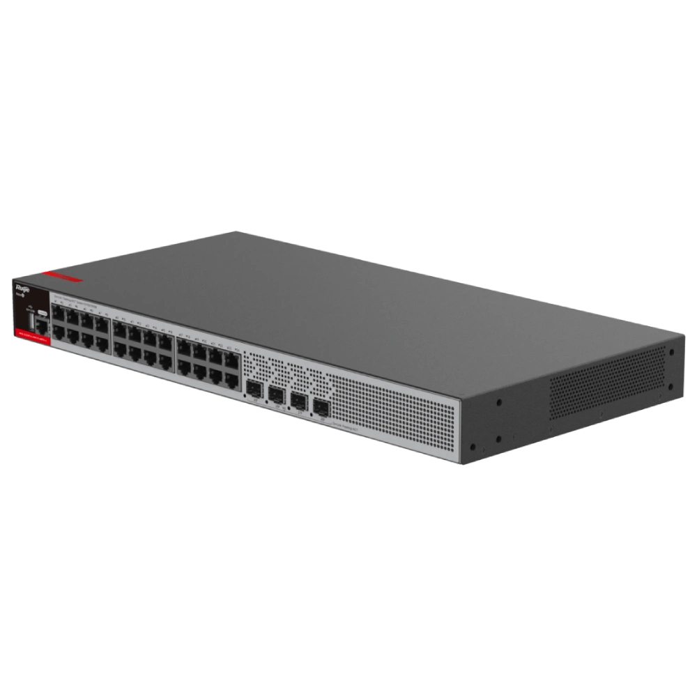 Ruijie RG-S2915-24GT4MS-L Layer 2+ Комутатор 28 портів керований - Зображення 3