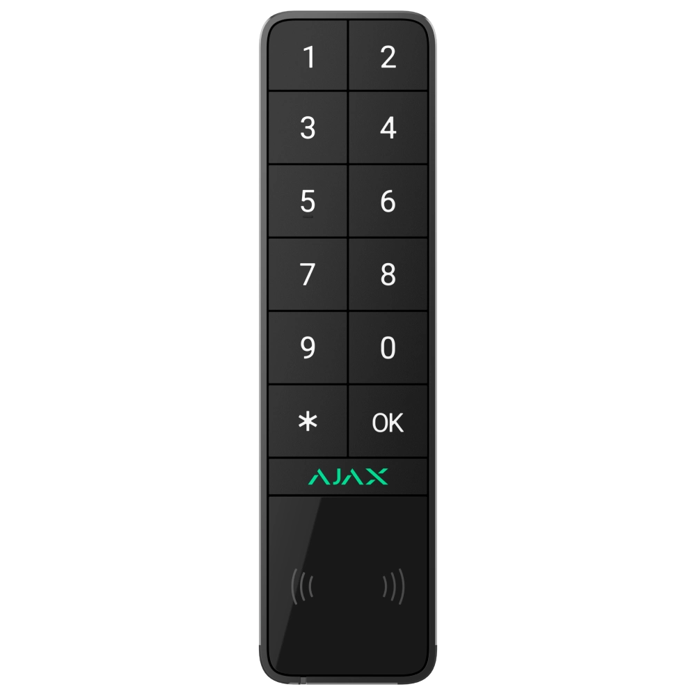 Ajax KeyPad Outdoor Jeweller (8EU) ASP black Бездротова клавіатура