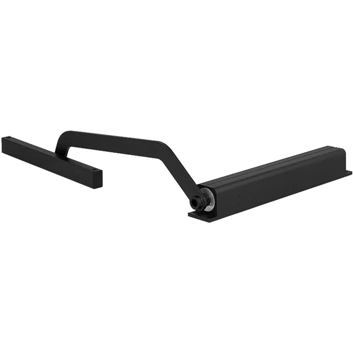 ASSA ABLOY DC630G-L BLACK SLD_ARM EN_6 150кг 1300мм LEFT для хвірток вертикальний Дотягувач накладний - Зображення 3