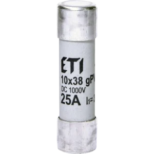 ЕТІ CH 10x38 gPV 12A 1000V (30kA) Запобіжник