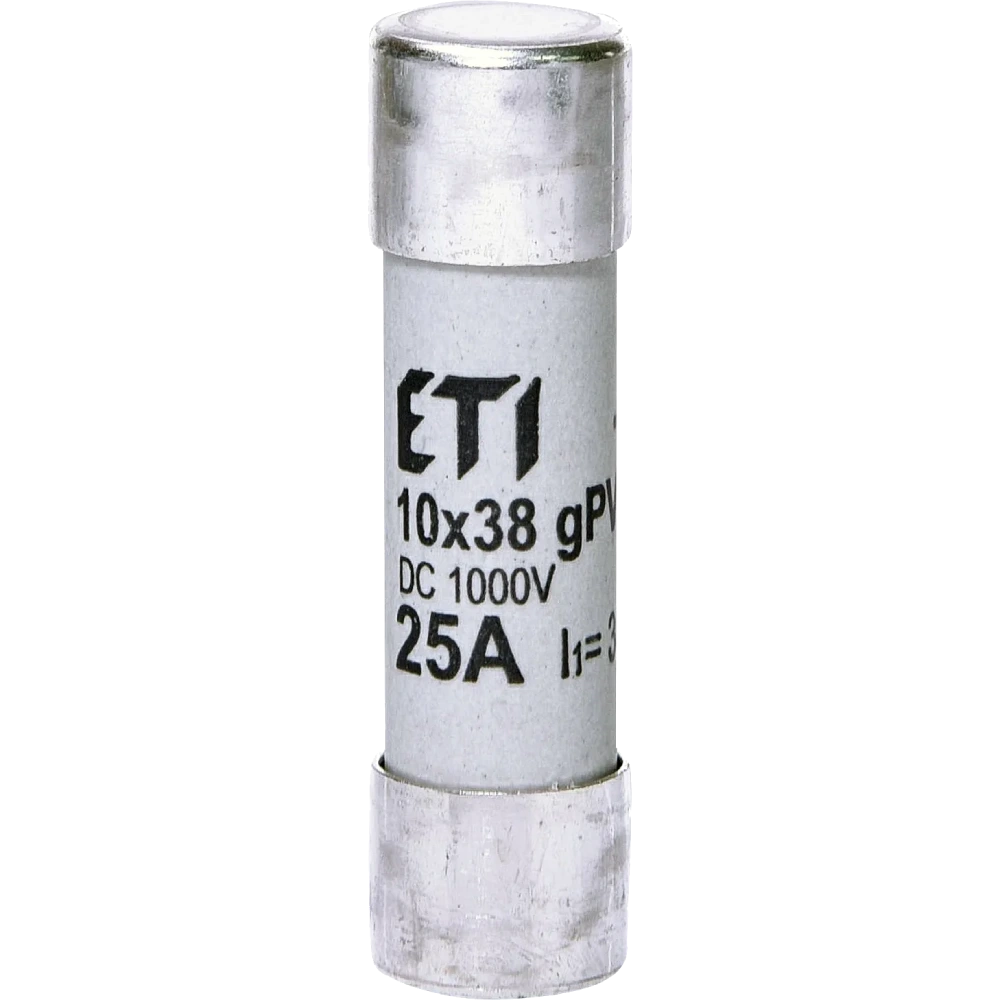 ЕТІ CH 10x38 gPV 12A 1000V (30kA) Запобіжник
