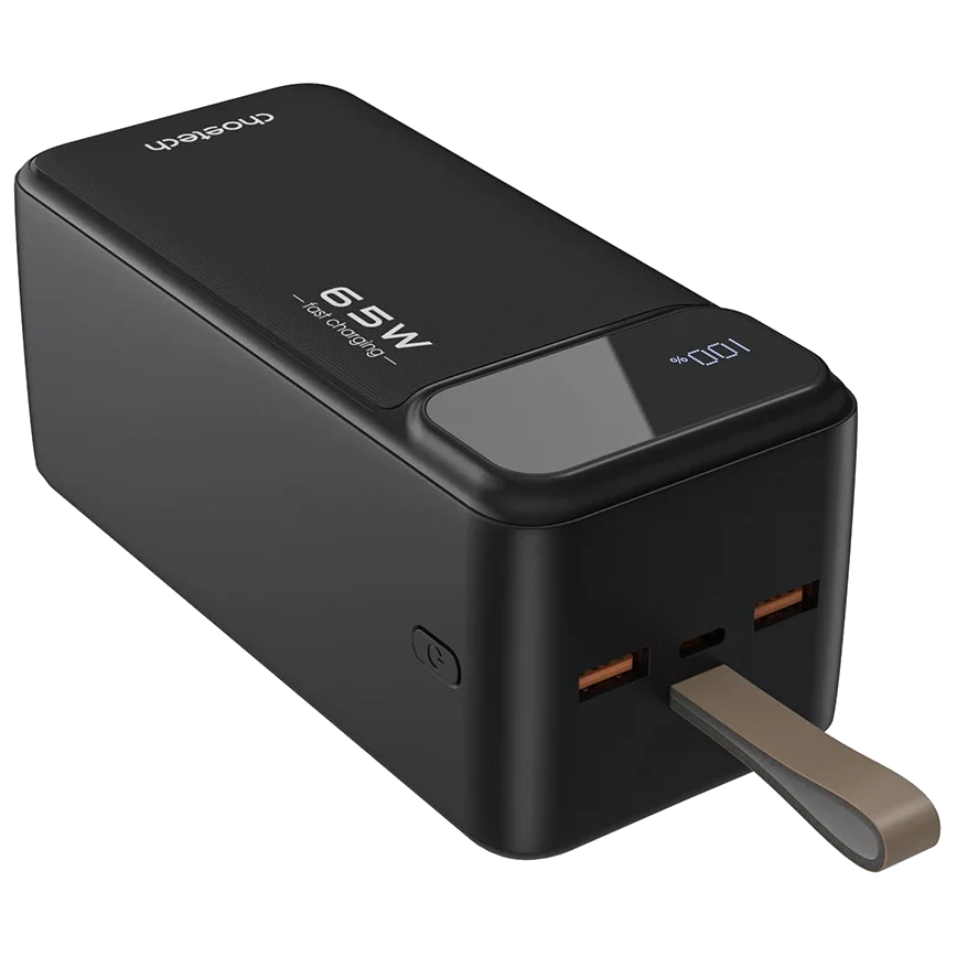 Choetech B733 50 000мА•г Black Повербанк - Зображення 3