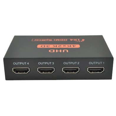 1=>4 порта 4K, 2K DC5V/2A Активний HDMI сплітер - Зображення 3