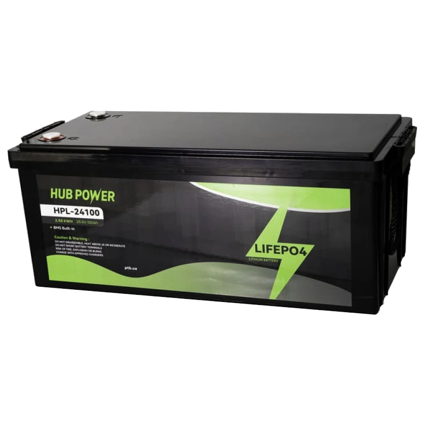 Hub Power HPL-24100 LiFePO4 24В/100А•г Акумуляторна батарея