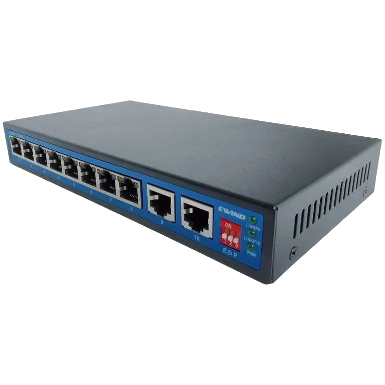 Ewind EW-S1910G-DP PoE Комутатор 10 портів некерований - Зображення 3