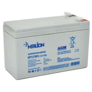 MERLION AGM GP1270F2 12В 7А•г Акумуляторна батарея