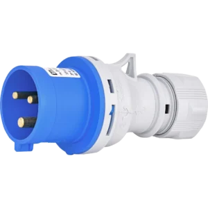 ЕТІ EV-3232 IP44 32A 230V 2P+PE Вилка кабельна