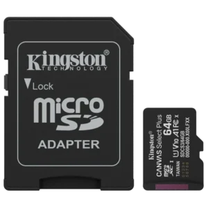 Kingston MICRO SDXC 64GB UHS-I W/ADAPTER Модуль флеш-пам'яті