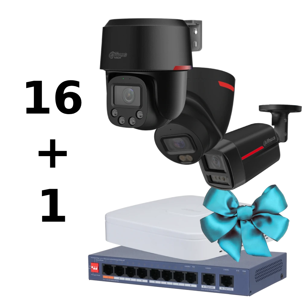 WIZCOLOR KIT 16+1(robot black+fix black) Комплект Dahua