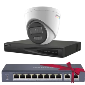 DS-2CD1347G2H-LIUF 4МП (2.8мм) Комплект Hikvision