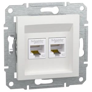 Asfora UTP 5E Розетка RJ45 подвійна