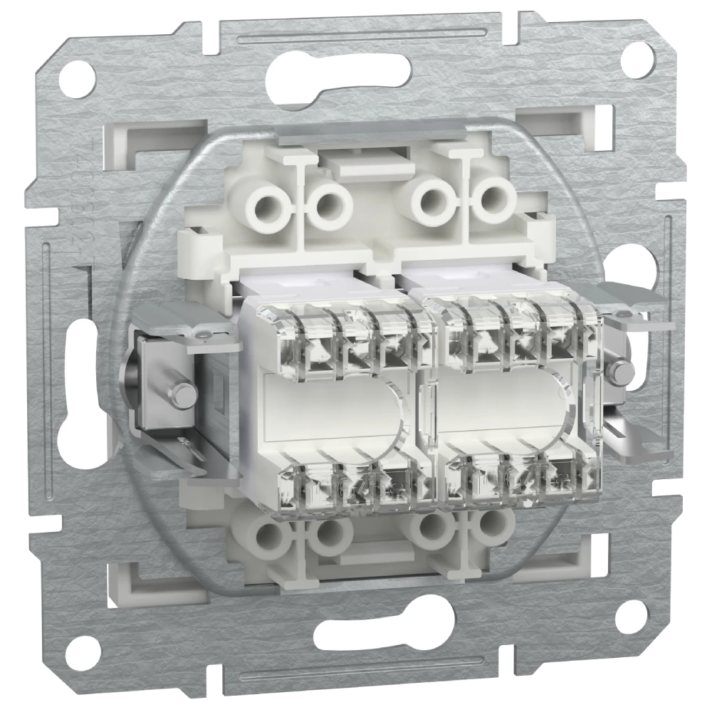 Asfora UTP 5E Розетка RJ45 подвійна - Зображення 3