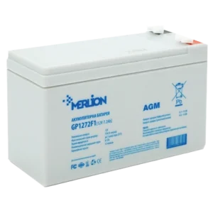 MERLION AGM GP1272F1 12V 7.2AH Акумуляторна батарея