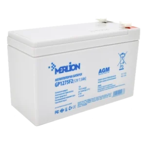 MERLION AGM GP1275F2 12В 7,5А•г Акумуляторна батарея