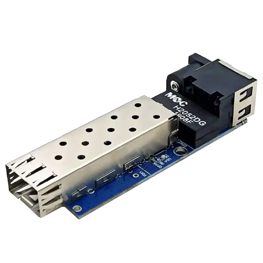 10/100/1000BASE-T SFP Slot 1000Base-SX/LX Медіаконвертор mini - Зображення 3