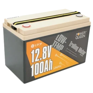 Power Queen LiFePO4 12V 100Ah Low-Temp Акумуляторна батарея