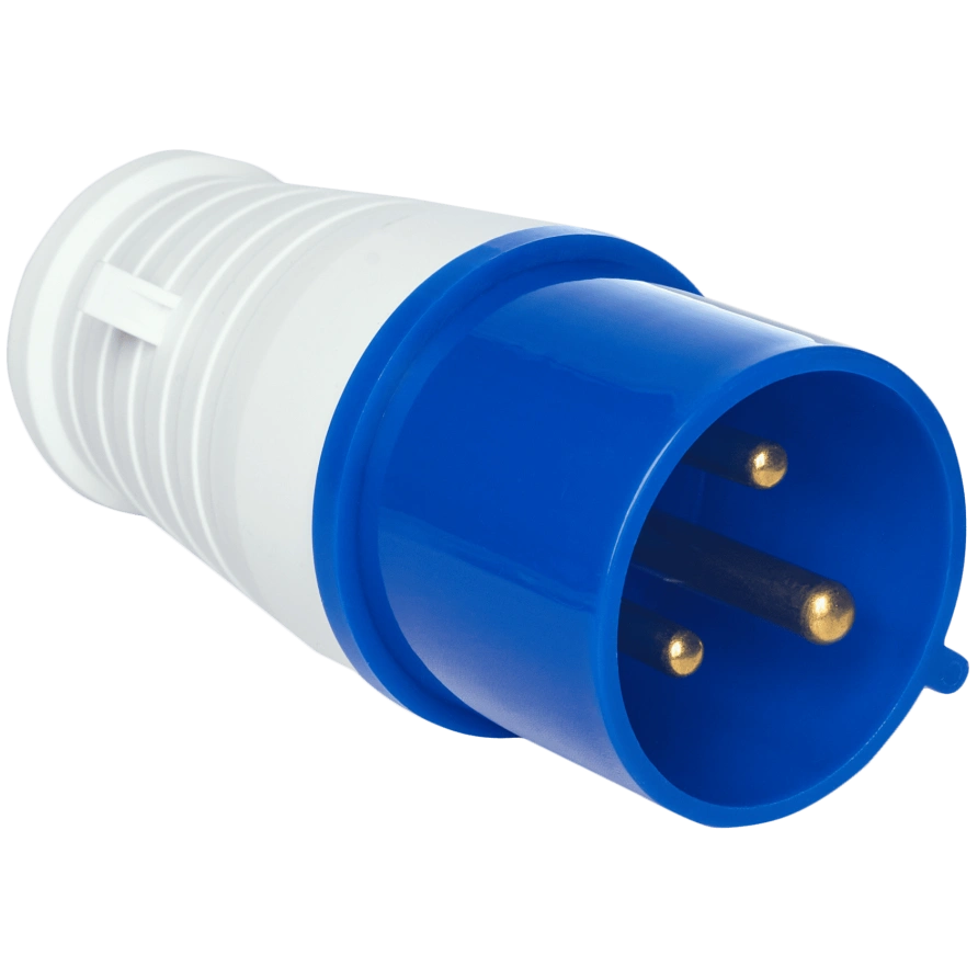 UEA 023 32А 220В 2Р+Е IP44 Вилка переносна
